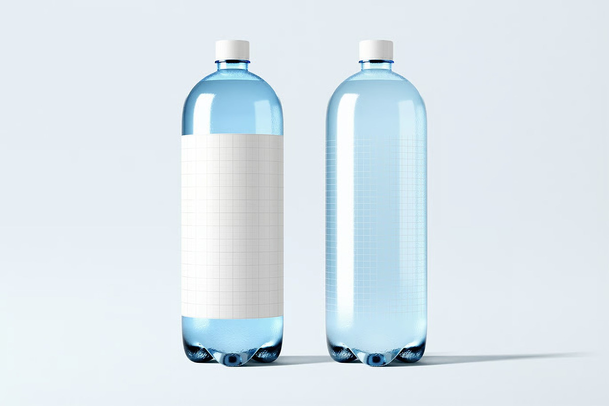 Water Bottle Mockup, a Product Mockup by zpackcreative (Photo 2 of 4)