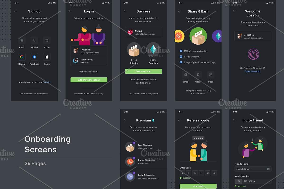 Geo Shop - Grocery Shopping App, an App Template by azyrusthemes (Photo 3 of 15)