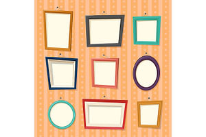 Frames For Family Photography Or Camera Pictures