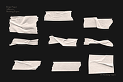 Beige Paper Adhesive Masking Tapes, a Texture Graphic by Ksuview (Thumbnail 6 of 11)