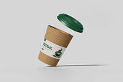 Coffee Cup Mockup, a Packaging Mockup by Pikachudesign (Thumbnail 4 of 5)