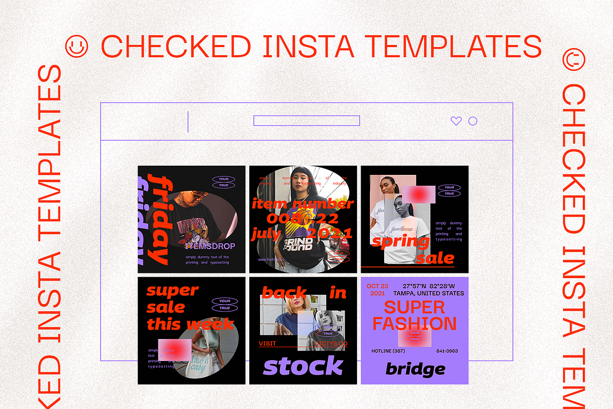 Diomedes Instagram Template, a Social Media Template by Creatchees.std (Photo 3 of 5)