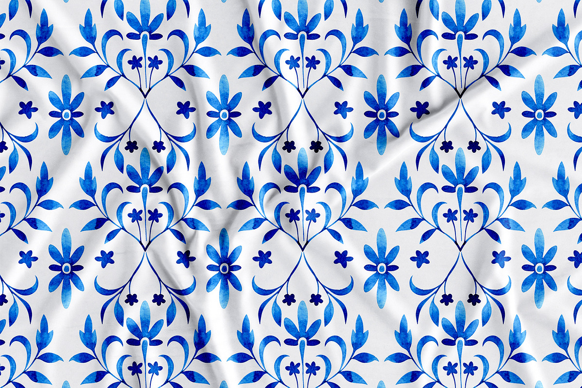 Blue Patterns Collection, a Pattern Graphic by made by Tanya (Photo 4 of 5)