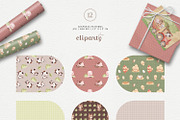 Farm Animals - Watercolor Clipart, an Animal Illustration by Gau Silva Studio (Thumbnail 4 of 8)