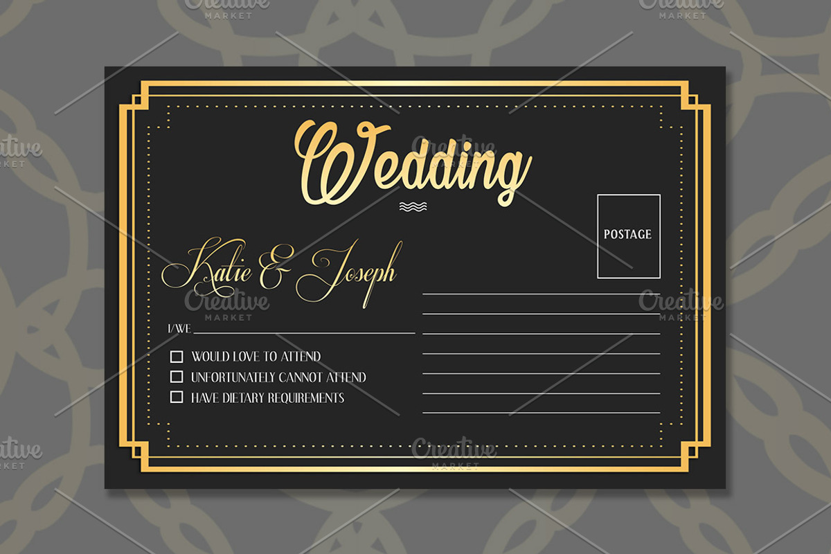 The Wedding Invitation, an Invitation Template by Tiaga (Photo 2 of 4)