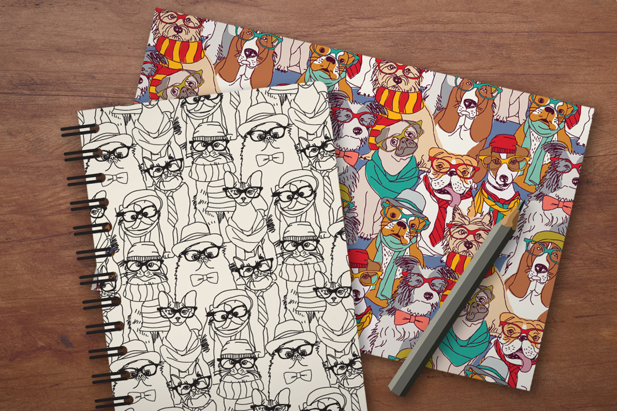 Vector fashion pets set, an Animal Illustration by Crowhouse (Photo 4 of 6)