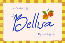 CS Bellisa–Friendly Handwritten Font
