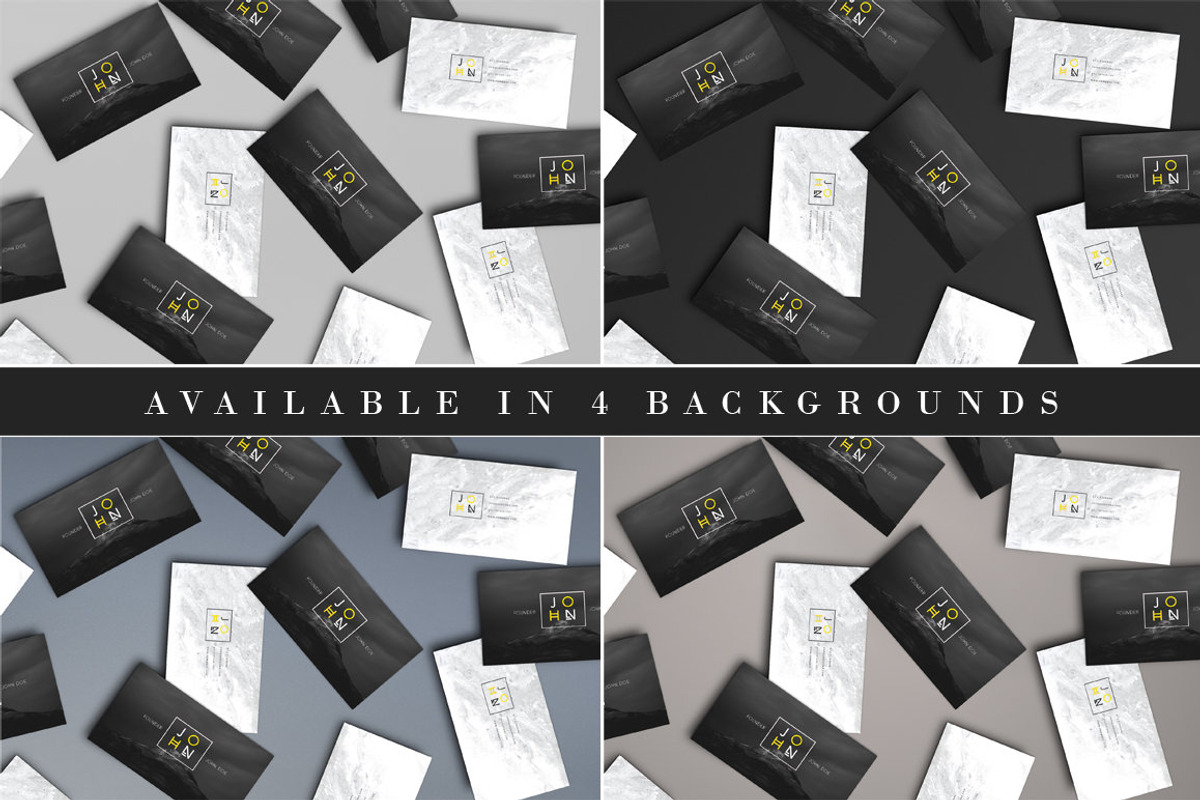 Business Card Mockup Pack, a Print Template by pallabip (Photo 8 of 8)