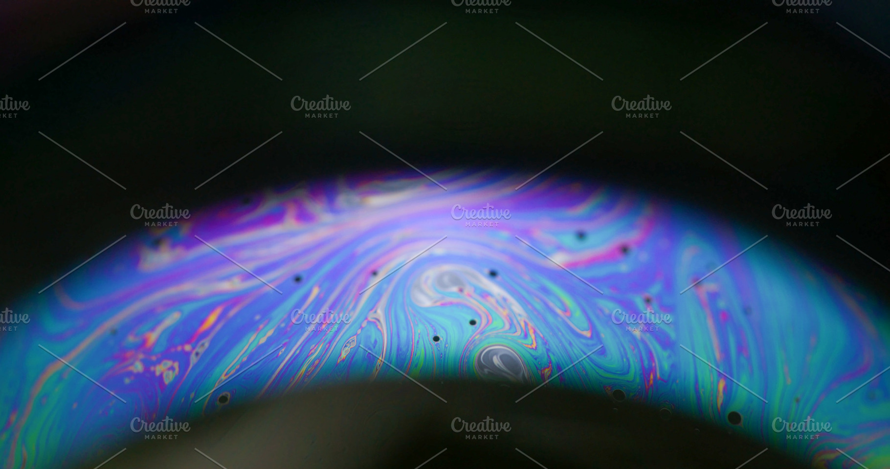 Soap bubble neon arch colorful round, a Background Photo by Photo Drive Studio