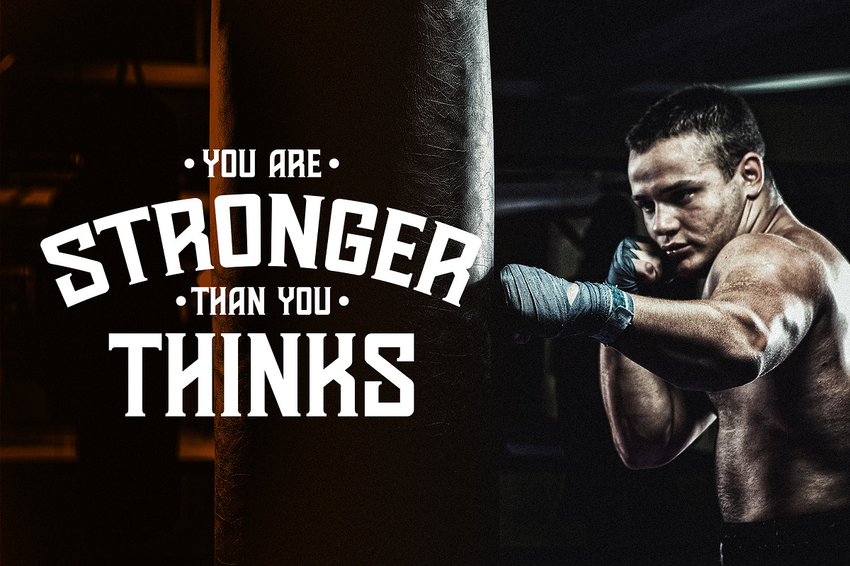 Spacia Display Typeface, a Sans Serif Font by edukka (Photo 3 of 8)