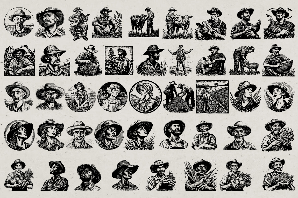 600 Farming illustrations, an Illustration by Nocturnal Wolf (Photo 9 of 23)