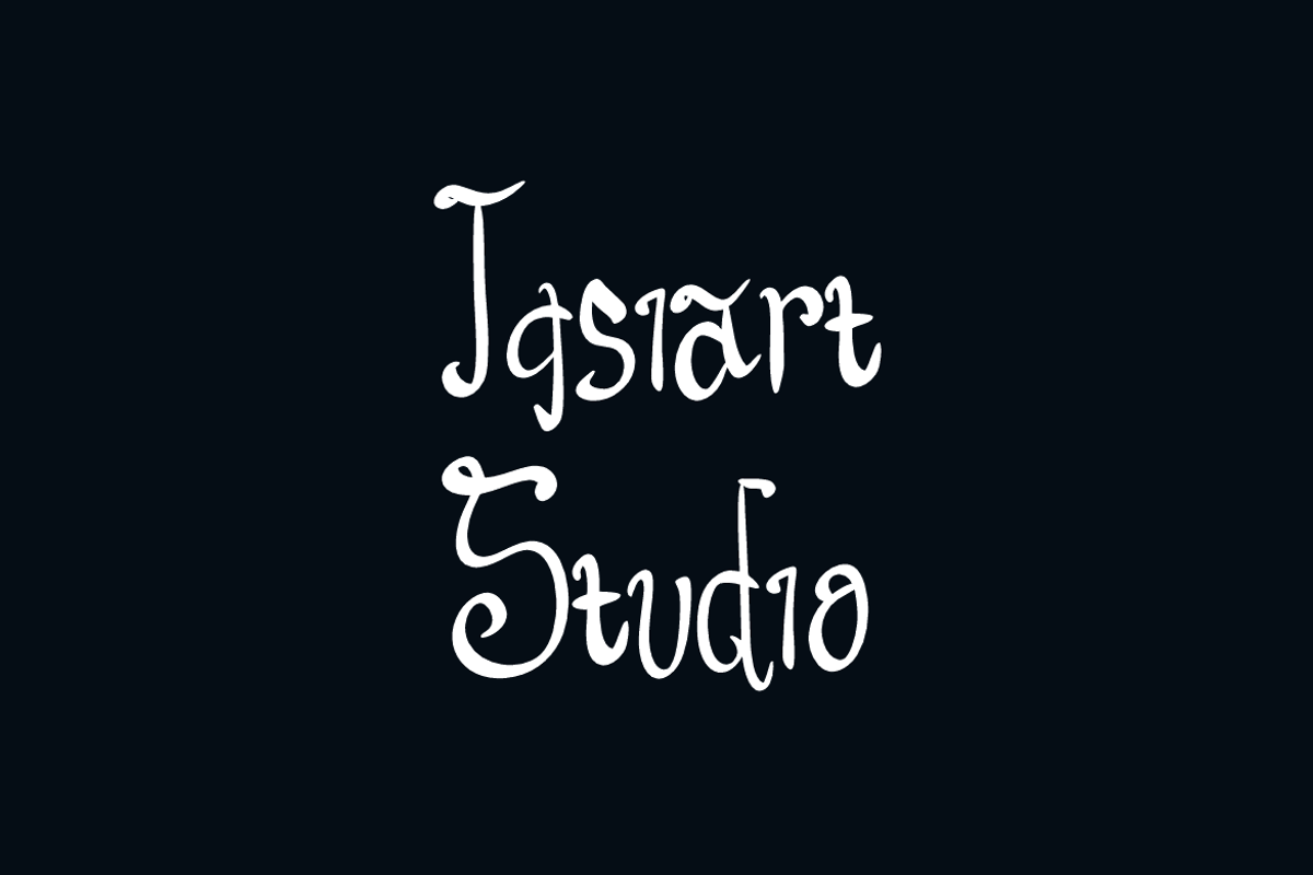 Halloween Nigholle Font, a Handwritten Font by Iqsiart Studio (Photo 4 of 7)