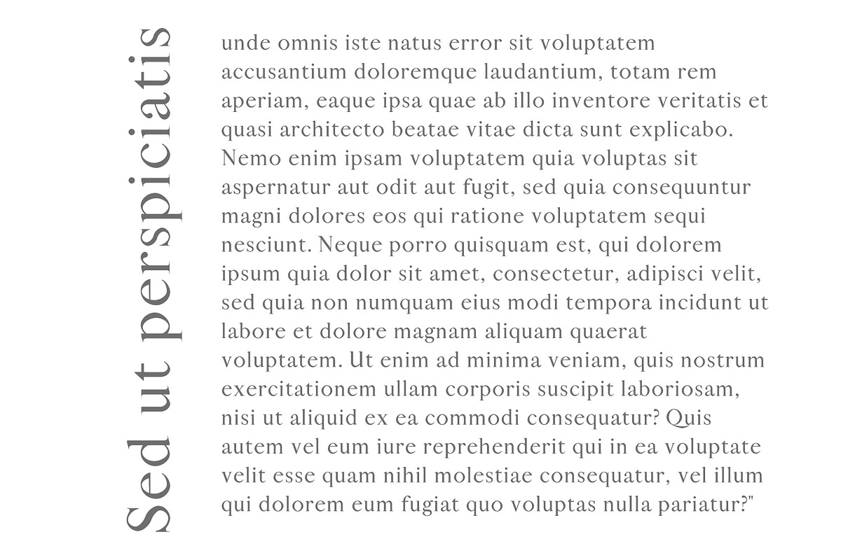 Sandover Serif Font Family preview 7
