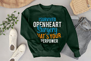 Open Heart Surgery Shirt Design, a Graphic by Vector Portal (Thumbnail 5 of 5)