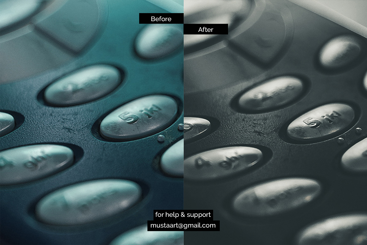 Dark & Cozy  - Preset, an Action Add-On by MustaART (Photo 2 of 7)