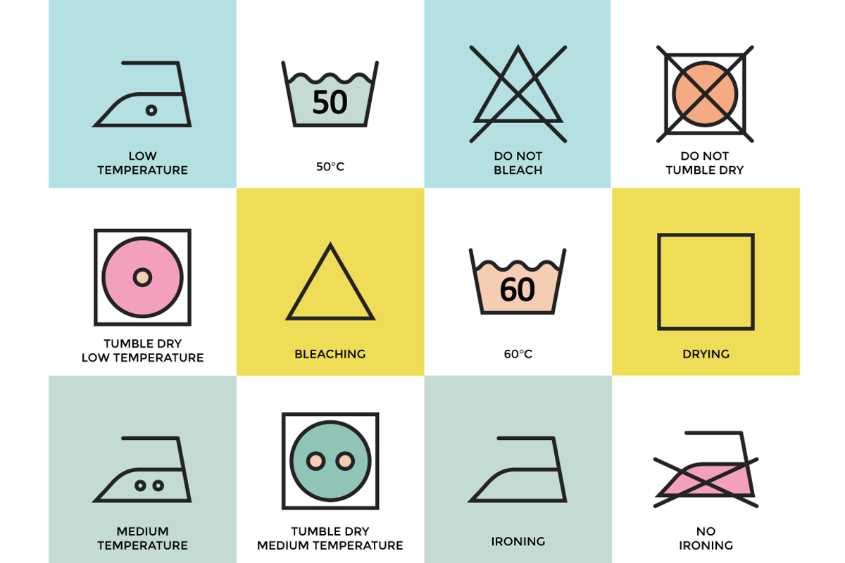 Clothing Labels and Laundry Symbols, an Icon by Marmalade Moon (Photo 7 of 8)