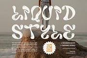 Noesan - Liquid Display Font, a Font by Flawless And Co (Thumbnail 8 of 10)