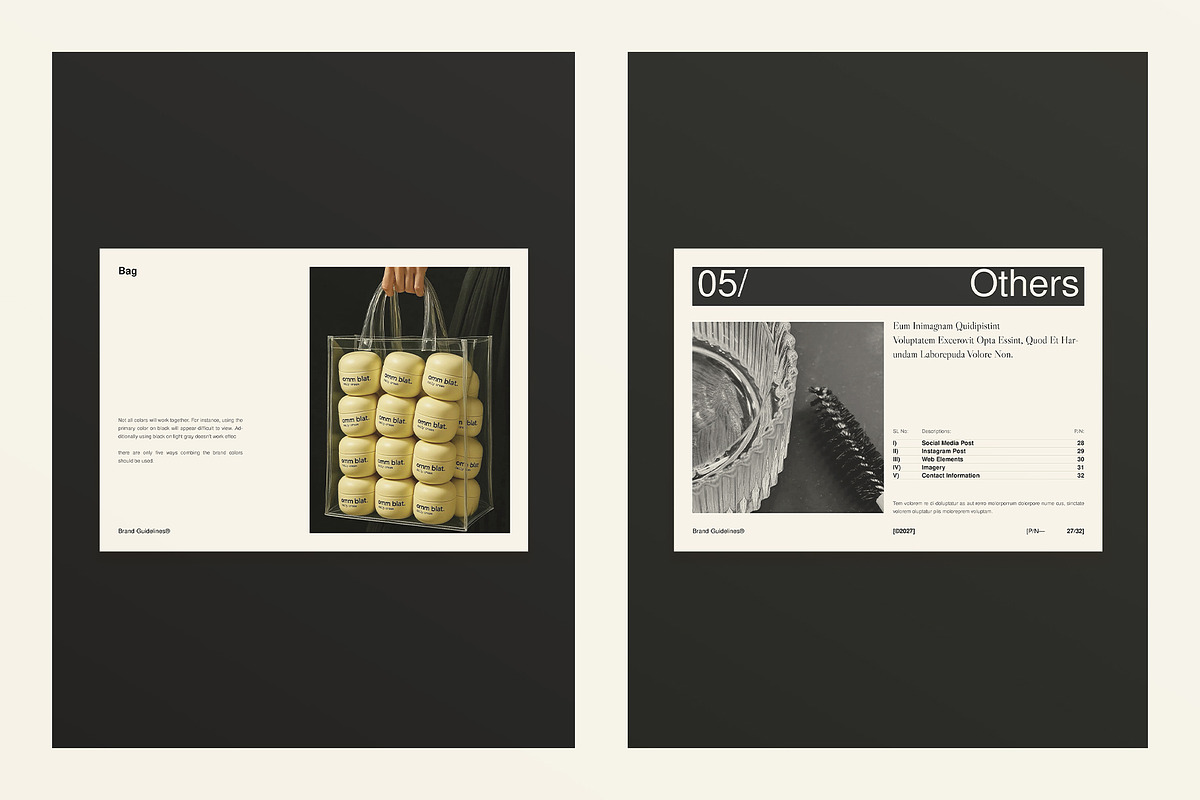 Brand Guidelines Design Template, a Brochure Template by Studio Monova (Photo 16 of 19)