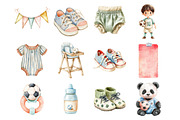 Watercolor Kids Cute Soccer Clipart, a Seasonal Illustration by Design Market (Thumbnail 3 of 8)