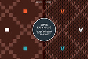 I ♥ Sweaters - Smart Knitted Effect, a Layer Style Add-On by Design as Religion (Thumbnail 2 of 5)