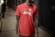 T-Shirt PSD Mockup Bundle, a Shirt Mockup by SUH-NY (Thumbnail 4 of 9)