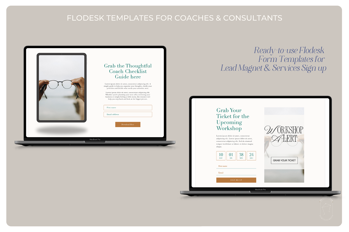 Thoughtful Coach Flodesk Email Kit, an Email Template by the Studio Libran (Photo 9 of 11)
