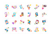 Animated Smartphone Stickers, an Emoji Icon by Vectors Market (Thumbnail 6 of 7)