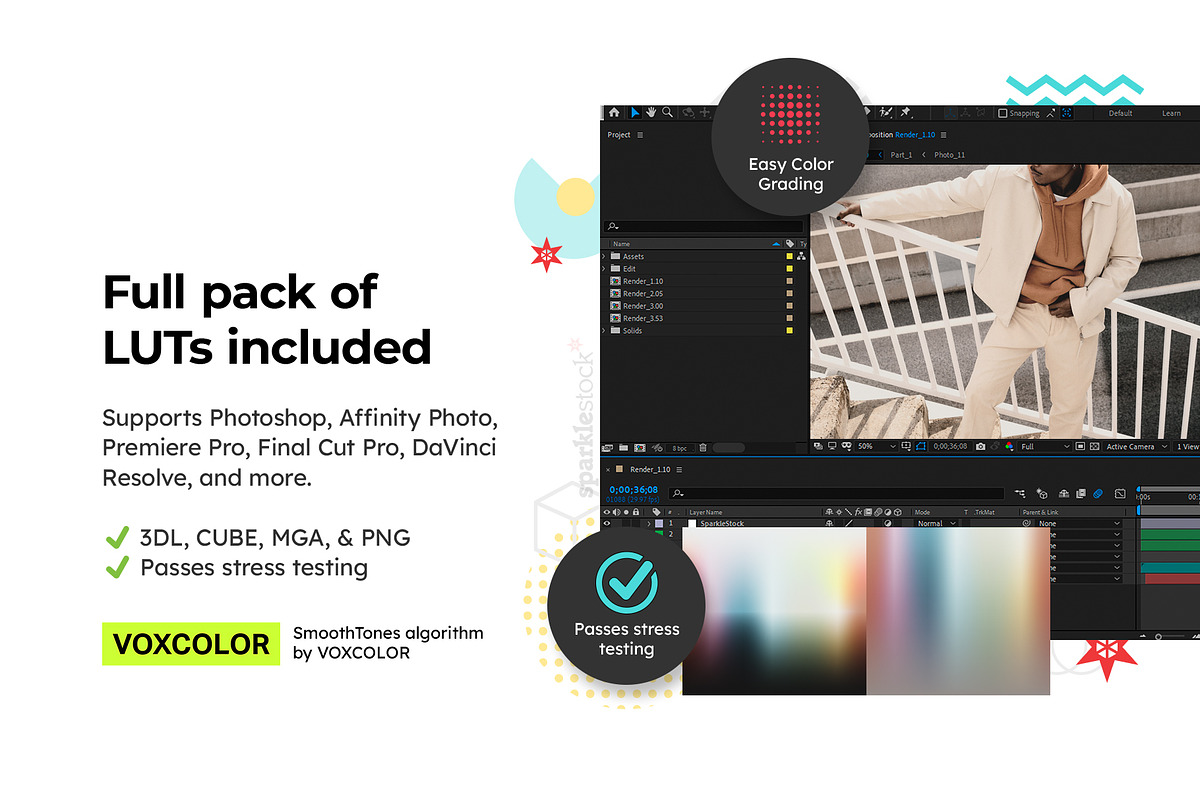 20 Demure Lightroom Presets and LUTs, a Preset Add-On by SparkleStock (Photo 12 of 12)