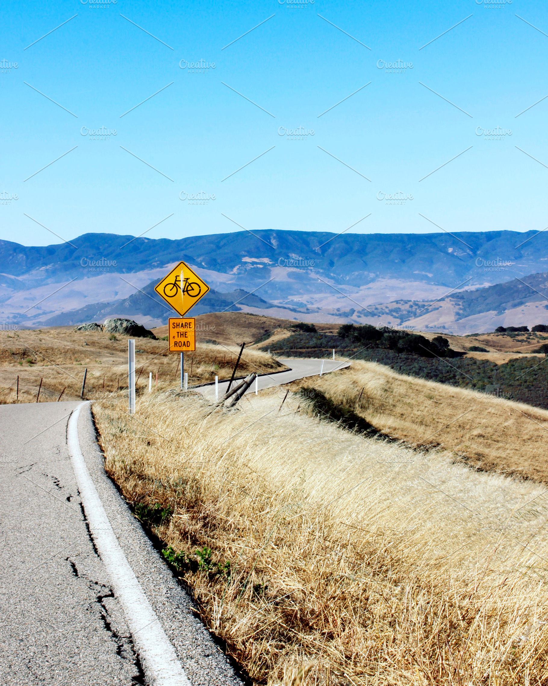 Share the Road, an Abstract Photo by Erica Patstone