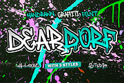 Deardorf Font, a Script Font by Allouse Studio (Thumbnail 1 of 10)