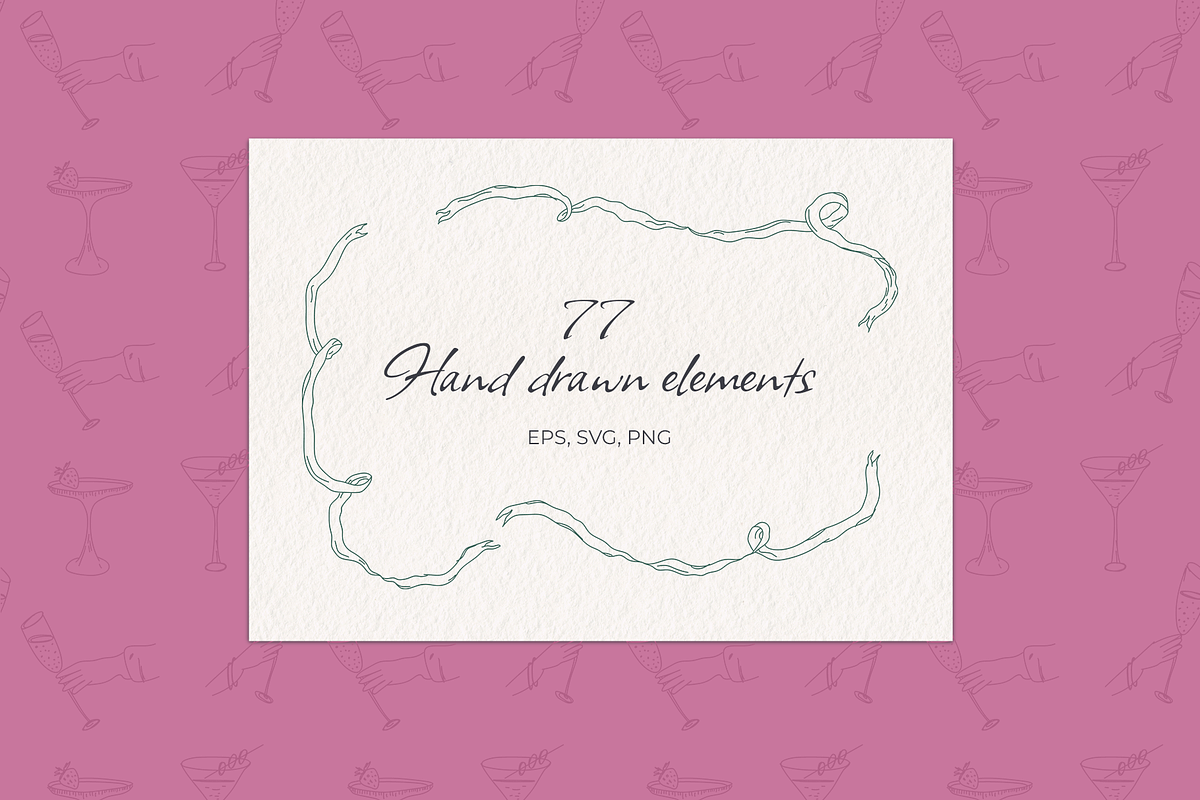 Ribbons and Frames Clipart, an Object Graphic by Walrus Darya (Photo 2 of 10)