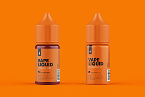 Vape Dropper Bottle Mockup 30ml