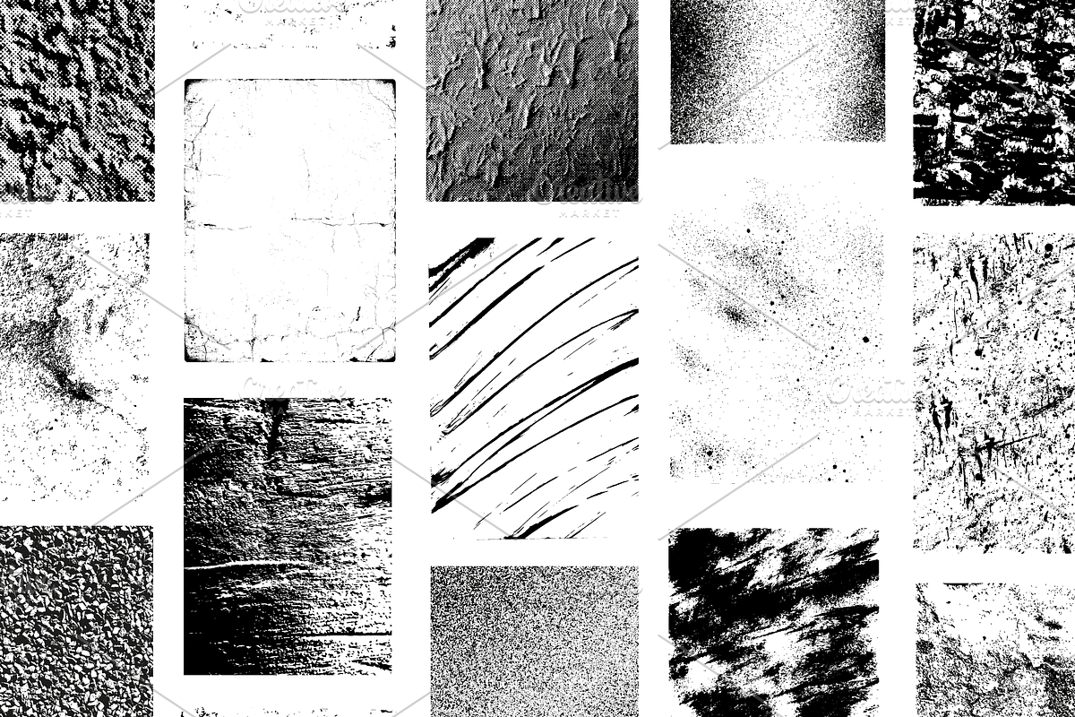 GRUNGE TEXTURE PACK — RAW & DISTRESS, a Texture Graphic by SergeyBitos (Photo 3 of 8)