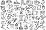 Kids Chores Clipart Collection, an Education Illustration by Gulnara Sabirova (Thumbnail 5 of 8)