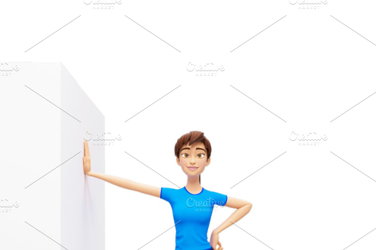 35 Jenny 3D Product Promo Mock-Ups, an iPad Mockup by Oleg Ribar (Photo 23 of 29)