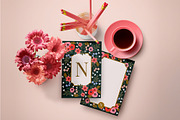 Note Cards - Floral Pattern Template, an Invitation Template by Werlang Paper (Thumbnail 3 of 6)