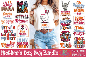 Mother’s Day SVG Bundle, an Object Graphic by DollarSmart