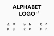 Alphabet Logo Volume 1, a Branding & Logo Template by Kreatif Supply (Thumbnail 1 of 8)