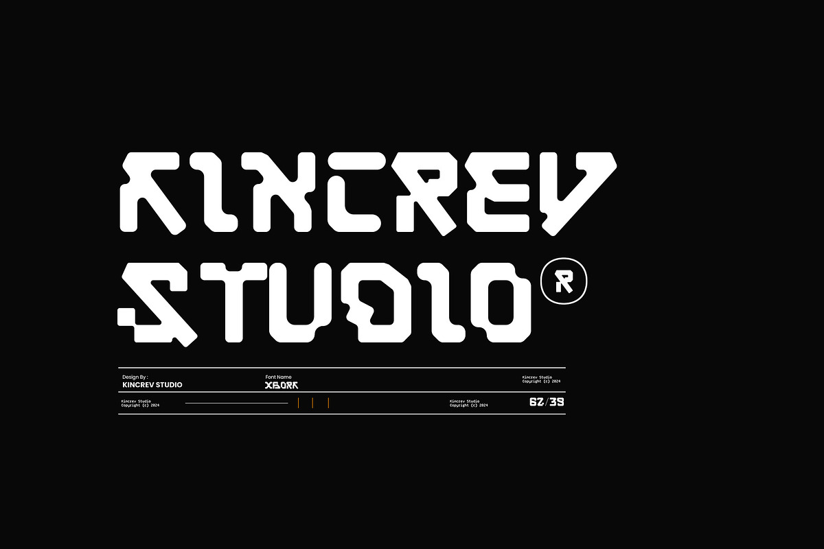 xbork, a Sans Serif Font by Kincrev Studio (Photo 10 of 10)