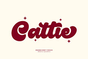 Cattie | Rounded Script Typeface, a Script Font by Typoraith Co (Thumbnail 1 of 10)