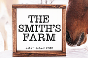 Farmland | Rustic Typewriter Font, a Serif Font by KA Designs (Thumbnail 4 of 11)