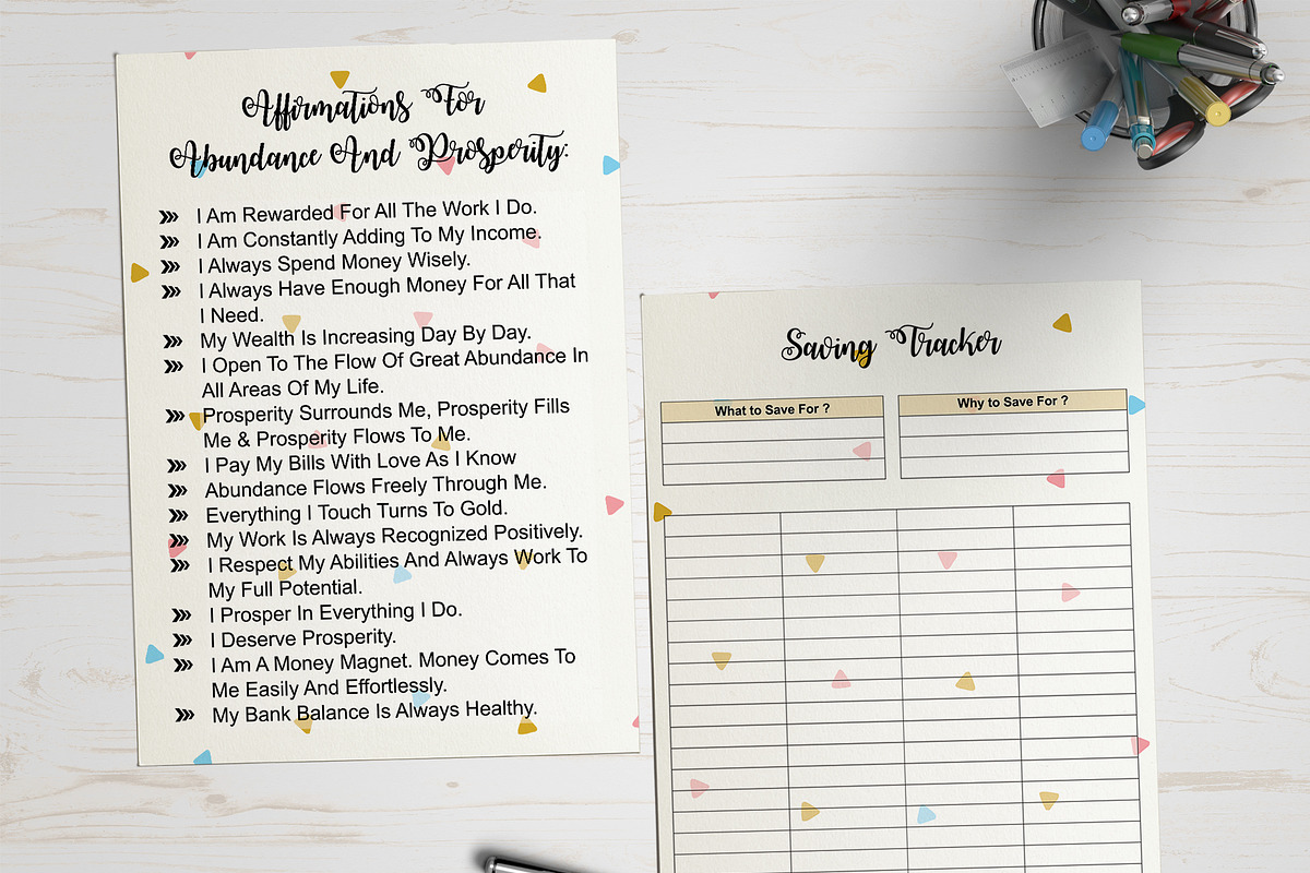 Saving Planner, a Templates & Theme by Wow Designs (Photo 6 of 6)
