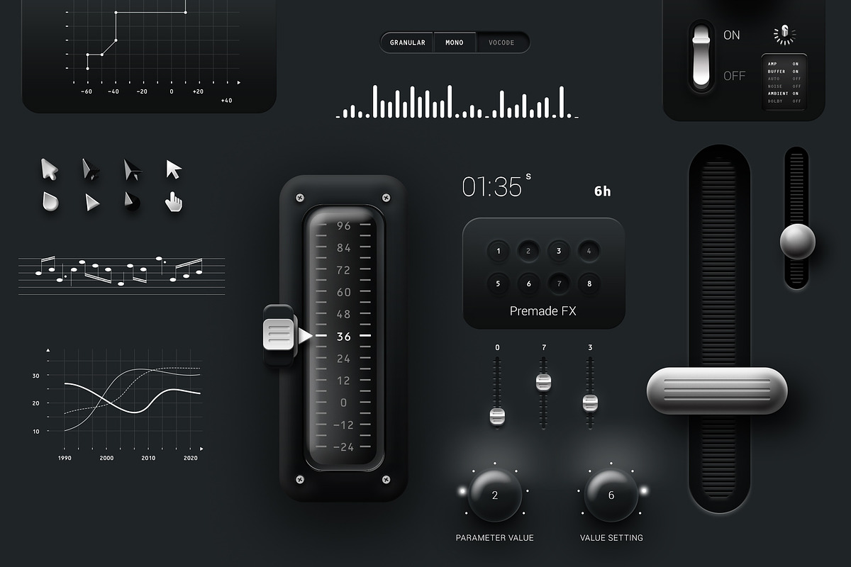 Interface Control Panel - Mega UI V1
