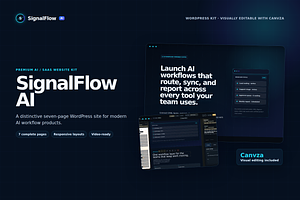 SignalFlow AI WordPress Website Kit