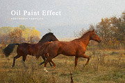 Oil Paint Effect Photoshop, an Action Add-On by liptouse (Thumbnail 1 of 7)