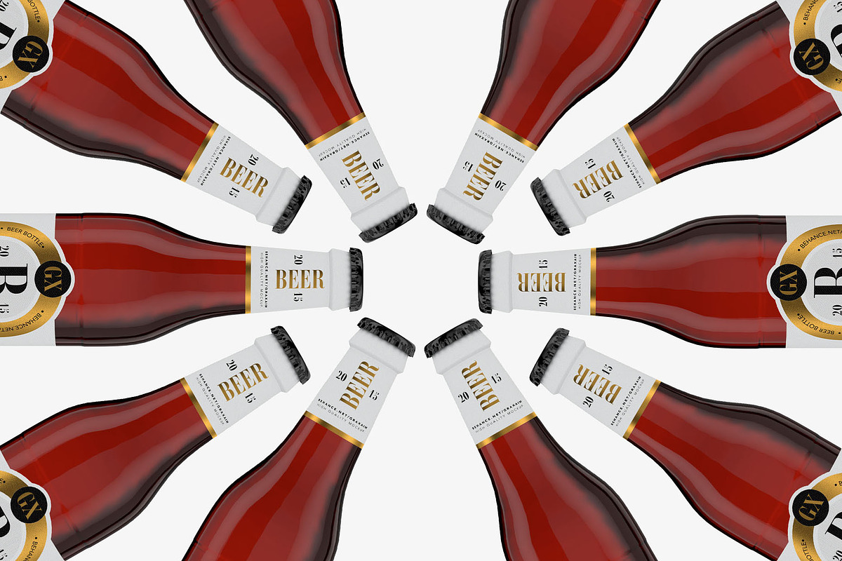 Beer Mockup Bundle, a Product Mockup by Graxaim Mock-up (Photo 6 of 14)