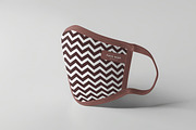 Side View Fabric Face Mask Mockup, a Mask Mockup by DesignRushMarket (Thumbnail 2 of 2)