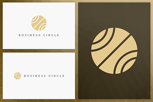 20 Circle Geometric Logos - Filled