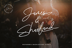 Renissa Signature Font