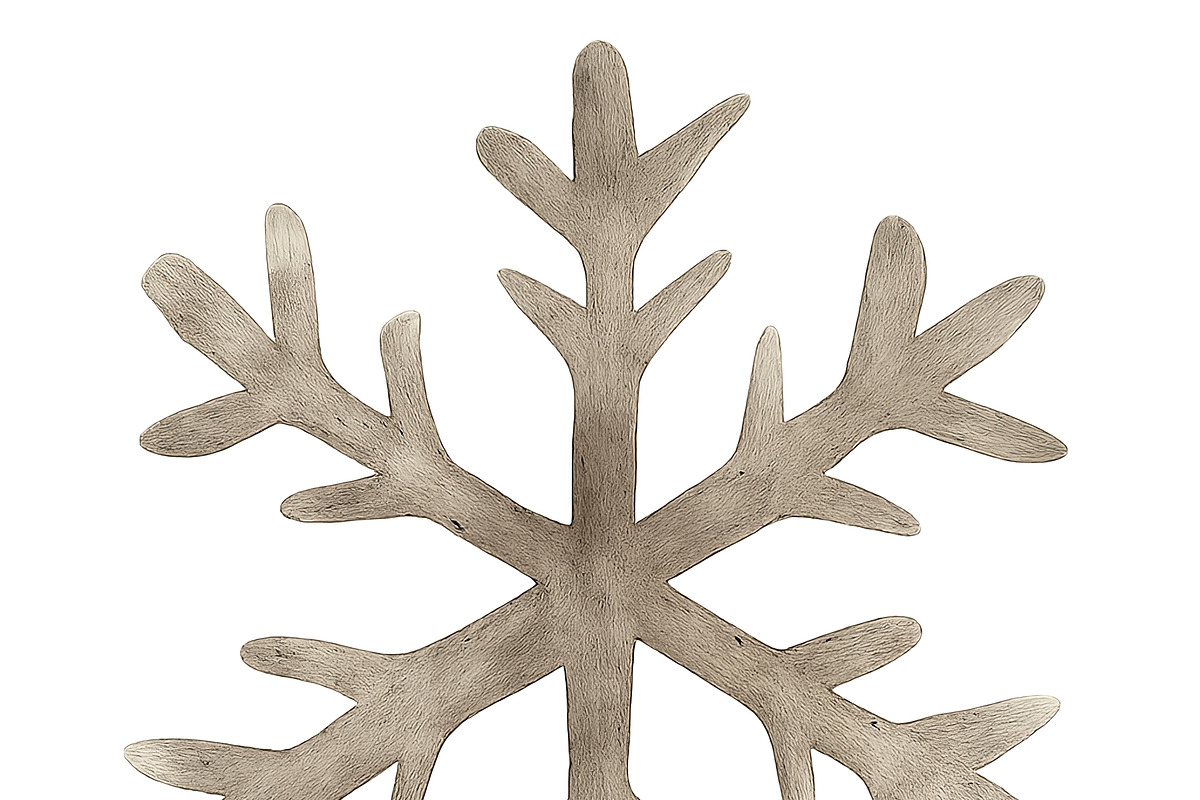 Christmas snowflake isolated on tran, an Illustration by Dvoevnore photos